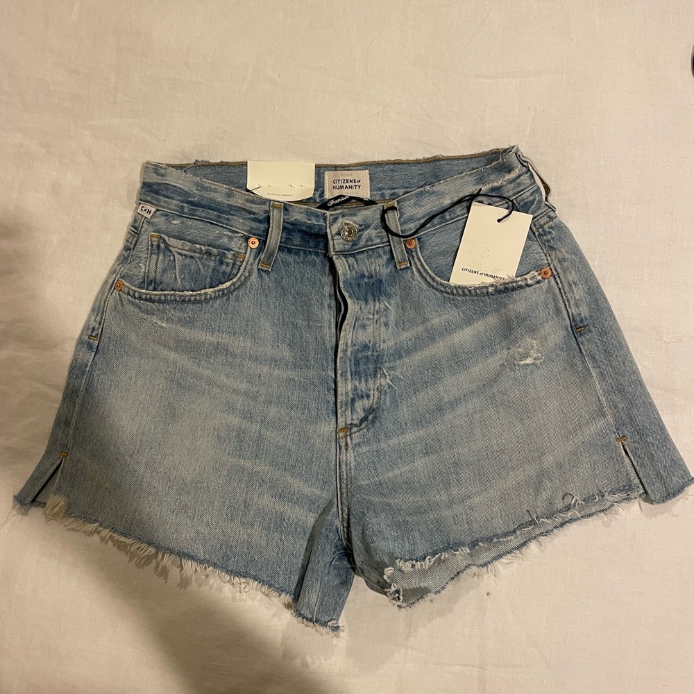NWT Citizens of Humanity Marlow Vintage Denim Shorts / Toarmina